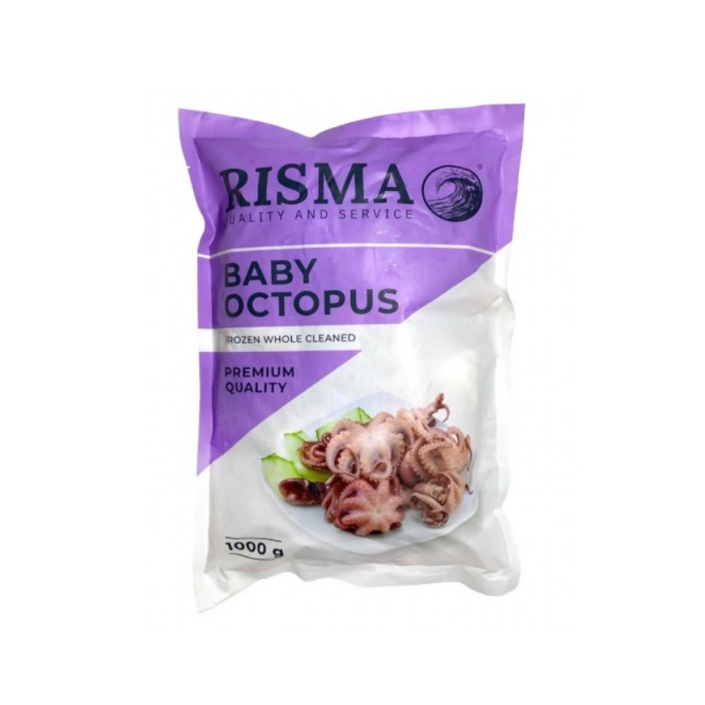 Фотография Осьминоги молодые см р40-60 1 кг кор1-10 Рисма Вьетнам - 1