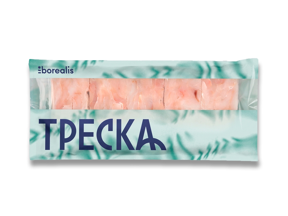 Фотография Треска филе блочное см бк дпак 750 гр кор1-8 Borealis - 2