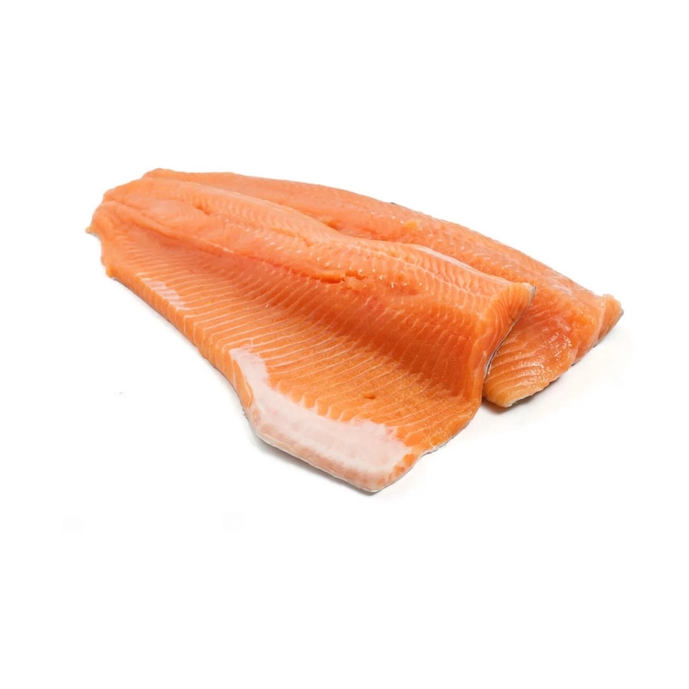Фотография Лосось филе трим В- из 4-5кг охл фас Мурманск цех - 1