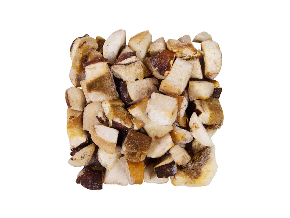 Фотография Гриб белый резанный кубик см кор1-4 Россия - 1