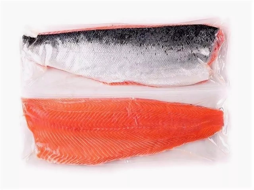 Фотография Лосось филе трим D из 4-5 кг см фас ву на подложке Мурманск - 1