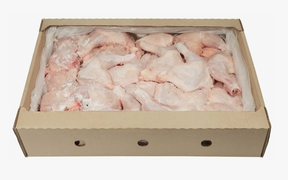Фотография Цыпленка-бройлера окорочок см монолит кор1-12 кг Акашево цех - 1