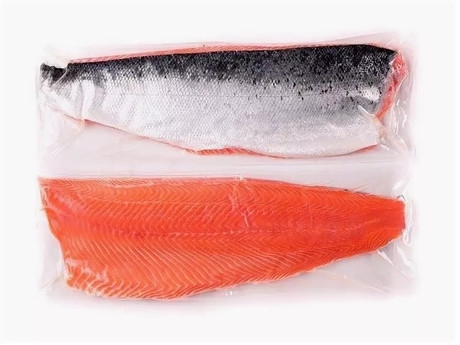 Фотография Лосось филе трим D из 3-4кг см фас ву Мурманск цех - 1