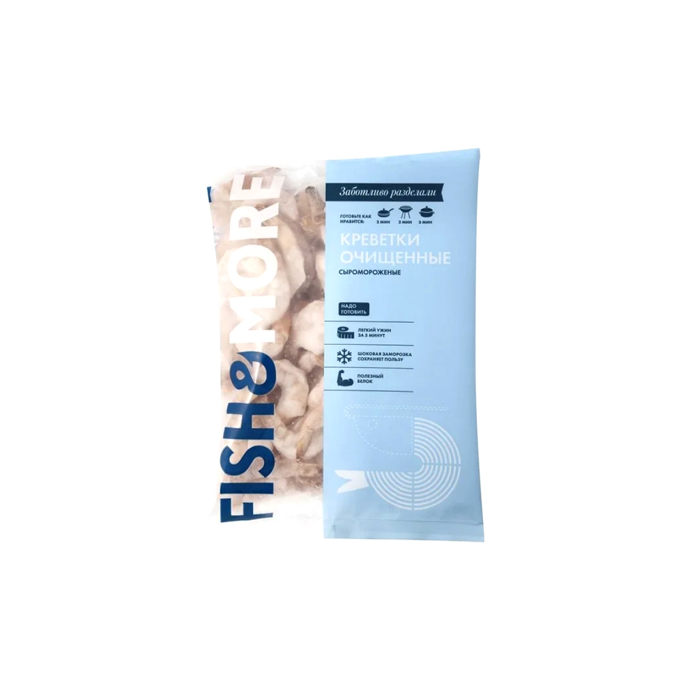 Фотография Креветки блок см бг р21-25 кор1.8-6 Fish&More Вьетнам честный - 1