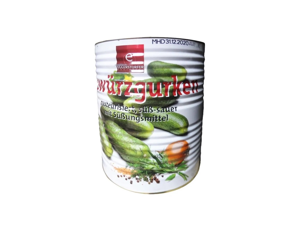 Фотография Огурцы марин. 100-110шт об9,7кг-5,6кг Eggerstorfer Германия - 1