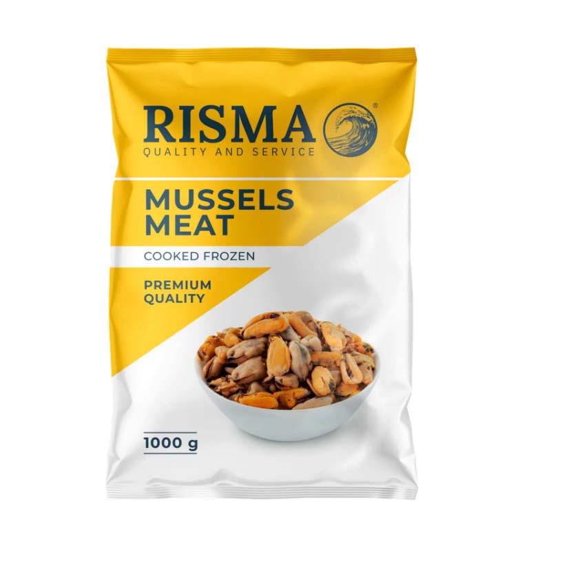 Фотография Мидии мясо вм р200-300 фас 1 кг Рисма - 1