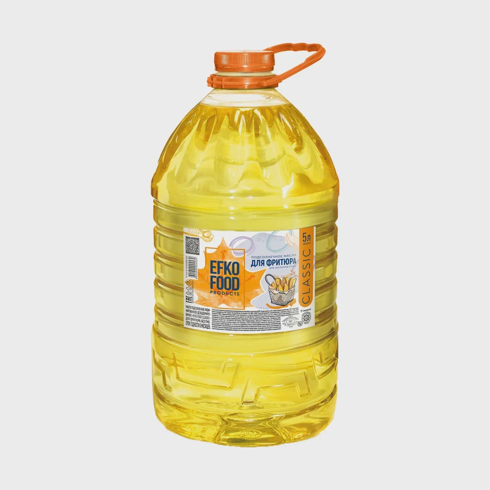 Фотография Масло фритюрное 5л кор1-4 Efko Food classic - 1