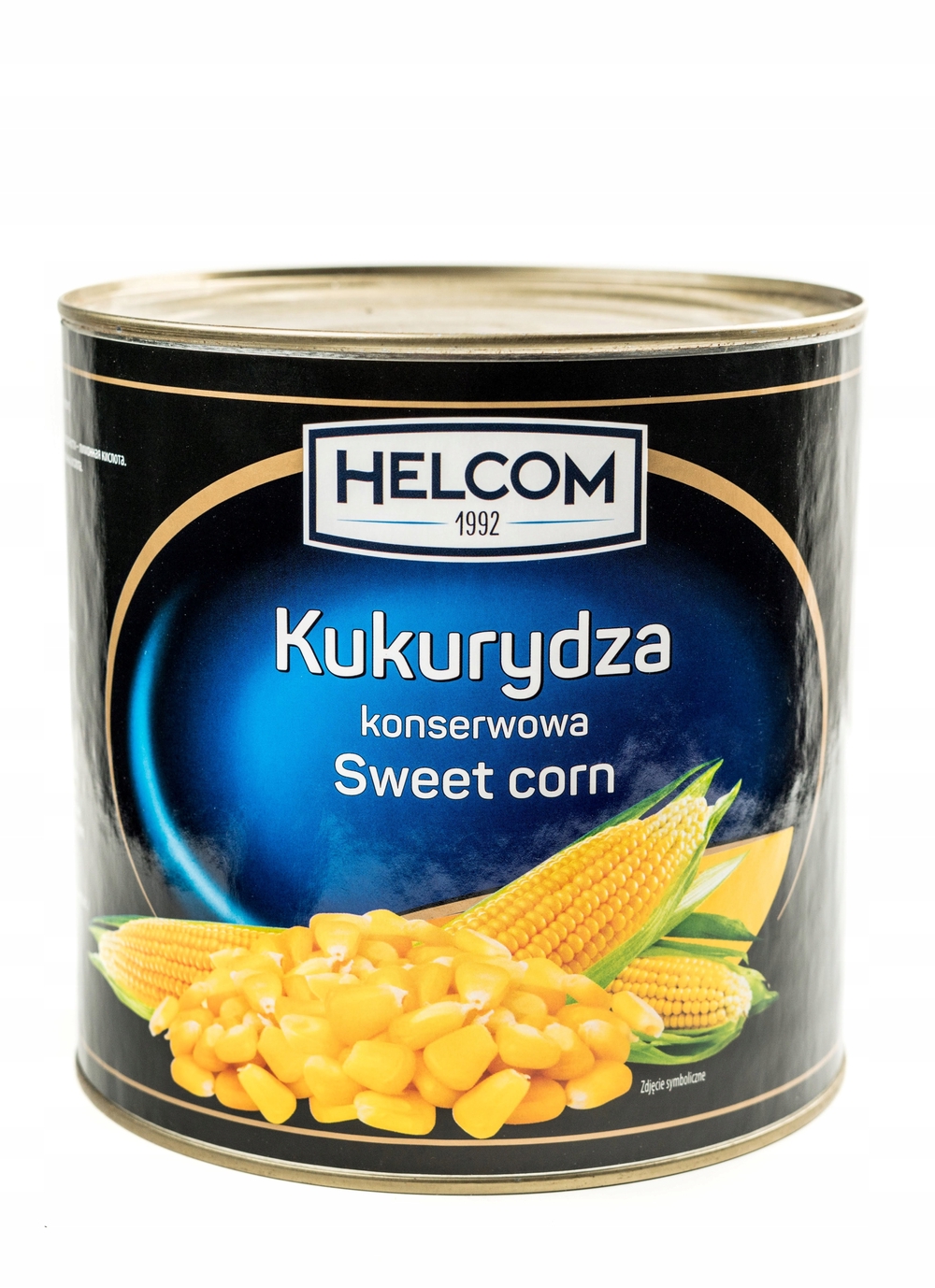Фотография Кукуруза консервированная 2650 мл сух вес 1500 кор1-6 Helcom Польша - 1