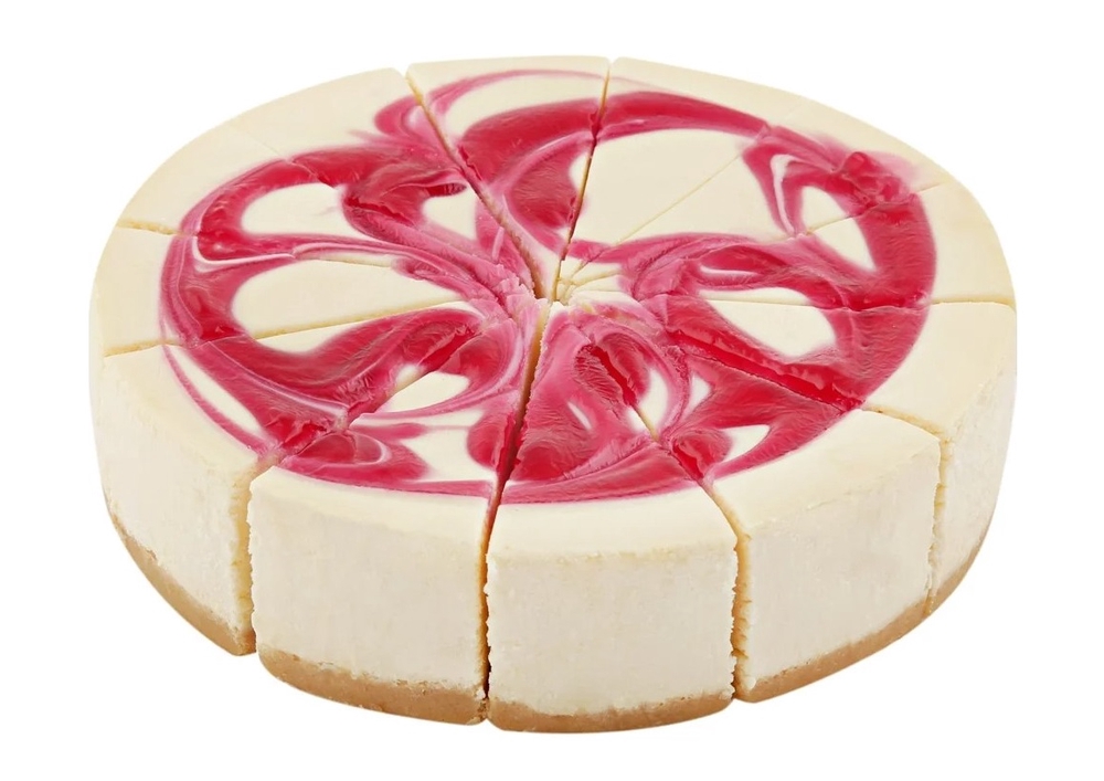 Фотография Чизкейк малиновый суфле 1.2кг кор1-4 Нью-Йорк Чизберри Россия - 1