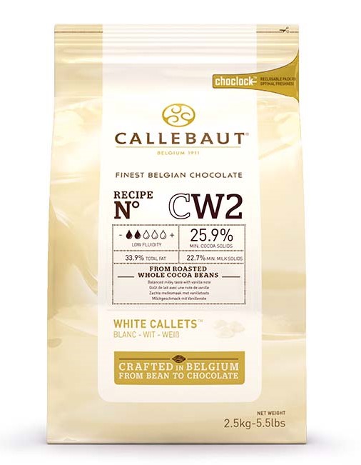 Фотография Шоколад белый какао 25.9% 2.5кг кор1-8 Barry Callebaut Бельгия - 1