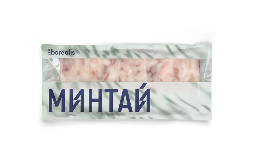 Фотография Минтай филе блочное см бк дпак 750 гр кор1-8 Borealis - 1