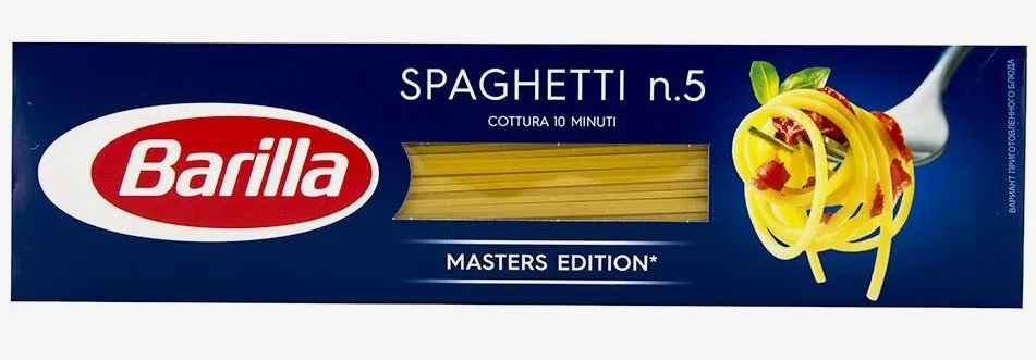 Фотография Мак изд спагетти №5 450гр кор1-24 Barilla Россия - 2