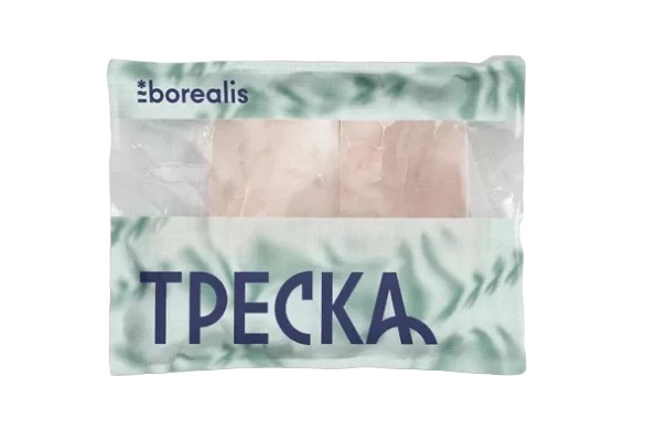 Фотография Треска филе блочное см бк бш дпак 300 гр кор1-8 Borealis - 1