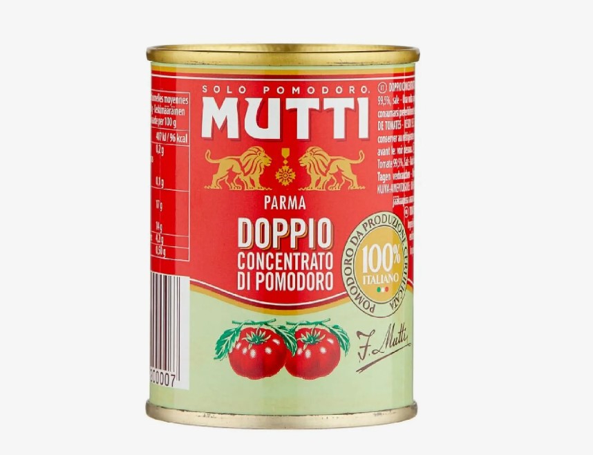 Фотография Паста томатная сухвещ 28% жб 880 гр кор1-6 Mutti Италия - 1