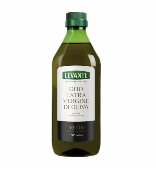 Фотография Масло оливковое нерафинированное extra virgin levante 1 л кор1-12 Италия - 1
