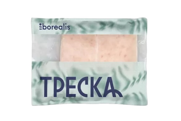 Фотография Треска фарш блочный см дпак 300 гр кор1-8 Borealis - 2