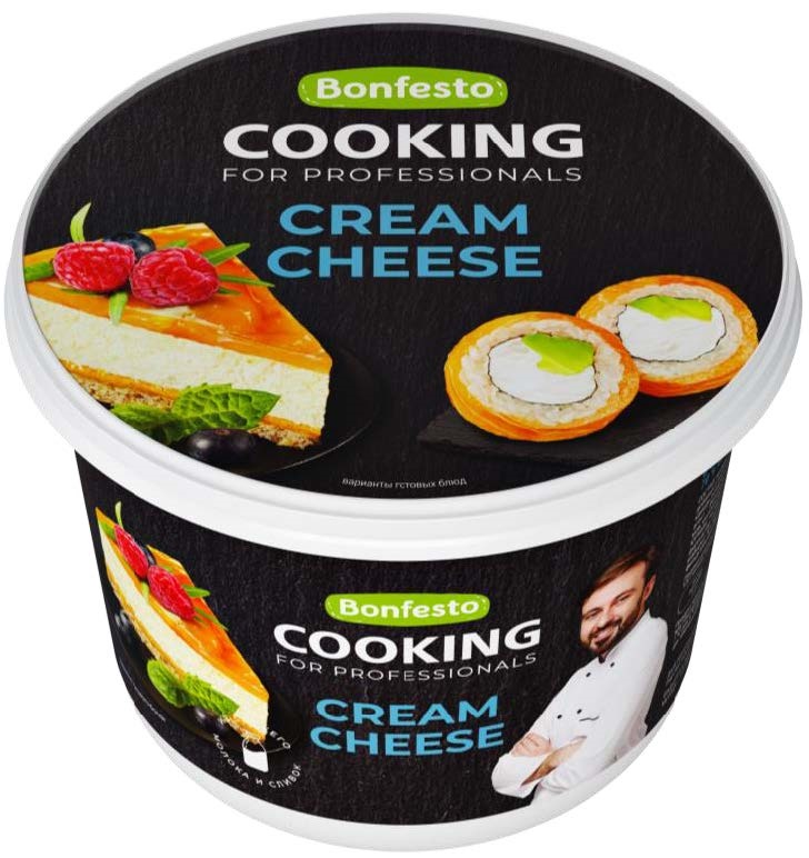 Фотография Сыр творожный мягкий Кремчиз Cooking ж70% 500гр кор1-6 Беларусь - 2