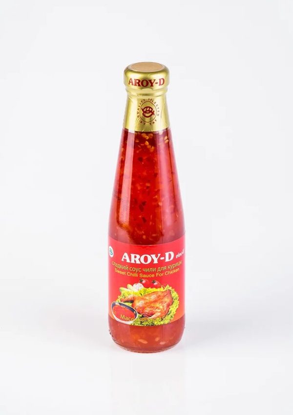 Фотография Соус чили сладкий для курицы 350 гр кор1-24 Aroy-d Тайланд - 1