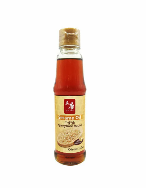 Фотография Масло кунжутное стб 150 мл кор1-24 Real Tang Китай - 1