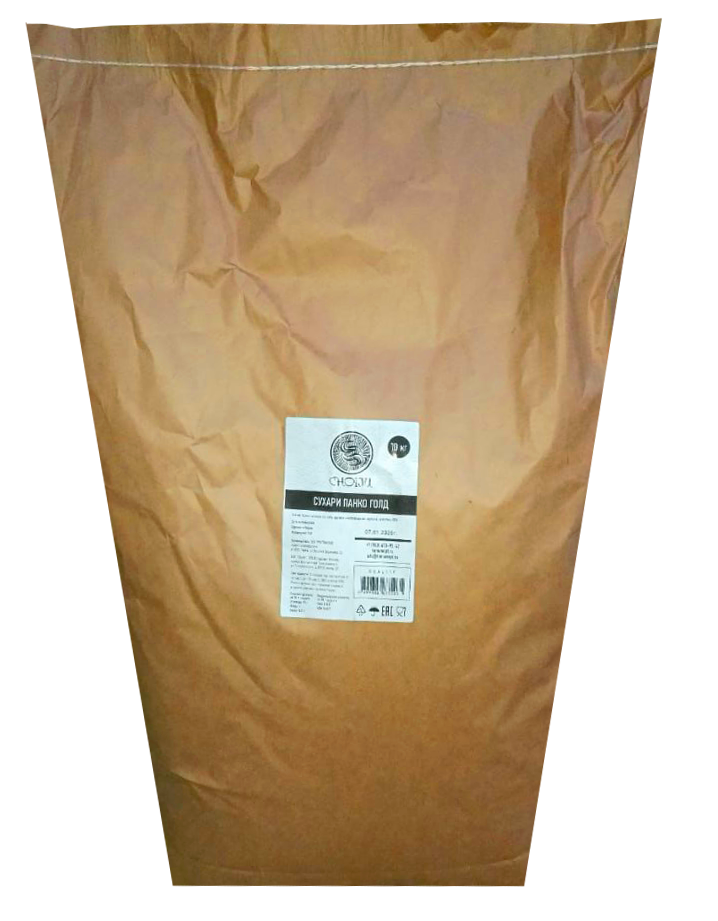 Фотография Сухари панировочные Панко CHOIJU Gold 2-4мм 10кг - 1