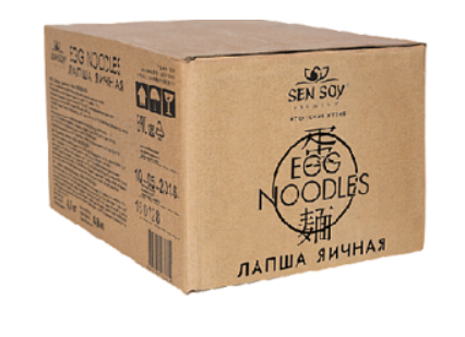 Фотография Лапша яичная 4,5 кг Sen Soy Китай - 2