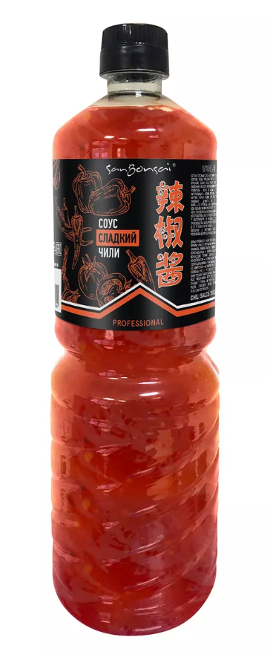 Фотография Соус чили сладкий пэт 1л кор1-6 SanBonsai - 1