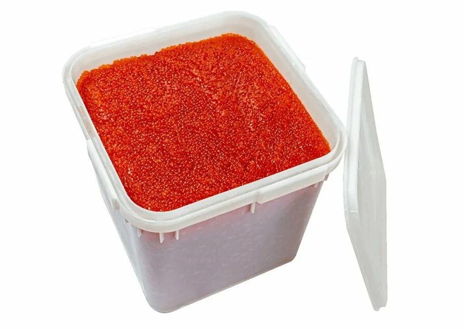 Фотография Икра лососевая зернистая кета куб1-25 УКР - 1