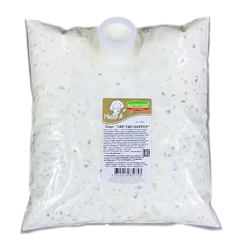 Фотография Соус тар-тар-бургер балк 2л Maitrefoods FoodService - 1