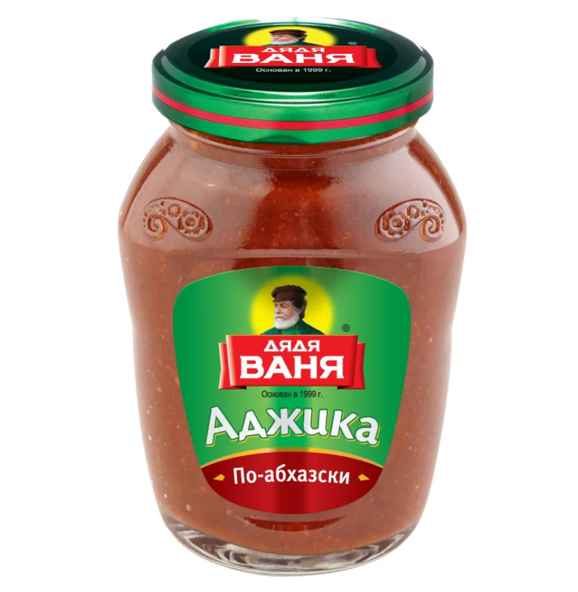 Фотография Аджика по-абхазски стб 140гр кор1-18 Дядя Ваня Россия - 1