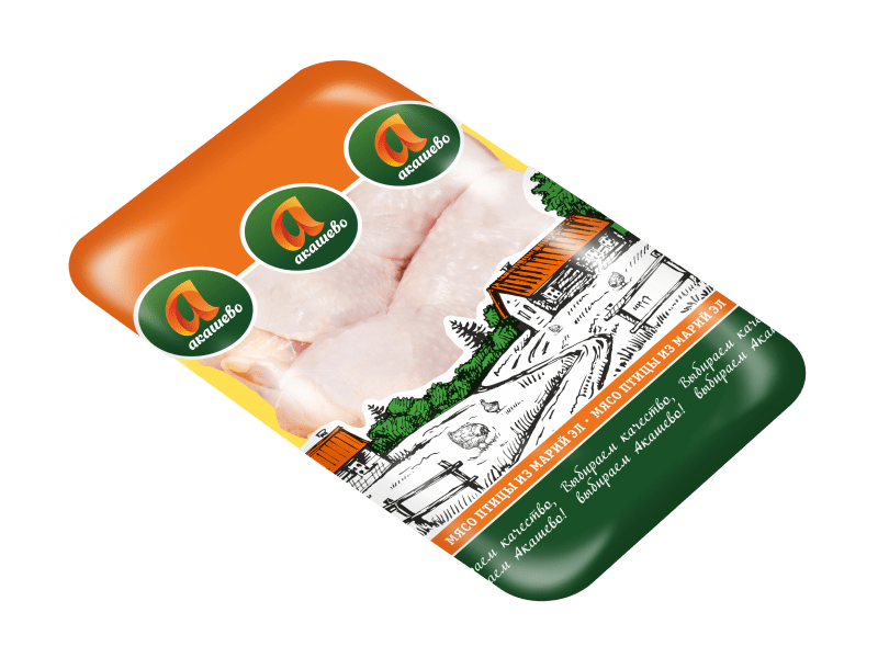 Фотография Цыпленка-бройлера голень см подложка кор1-10кг Акашево - 1