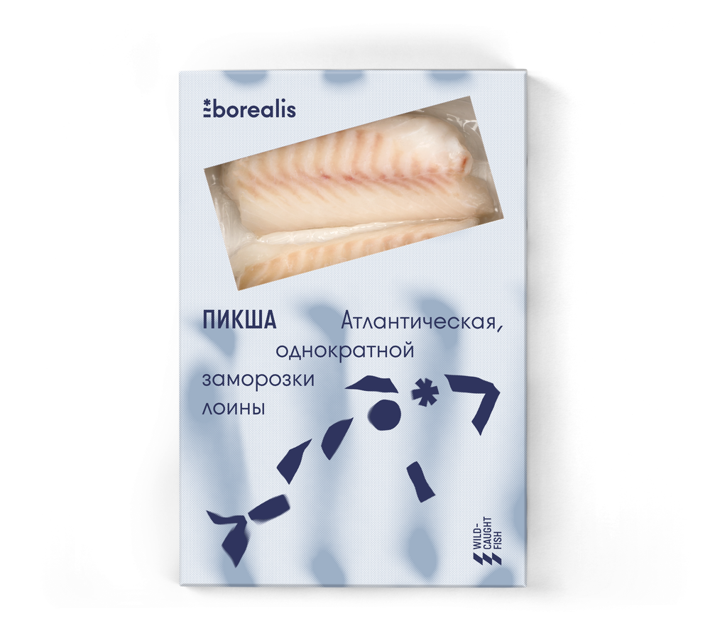 Фотография Пикша филе спинка см бк скин 400 гр кор1-10 Borealis - 1