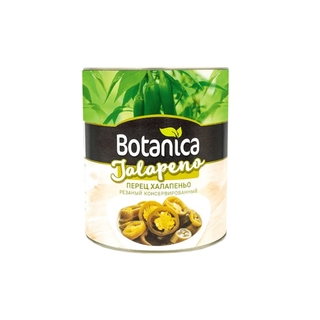 Перец халапеньо резанный 3,1мл сух.вес 1,56кг кор1-6 Botanica