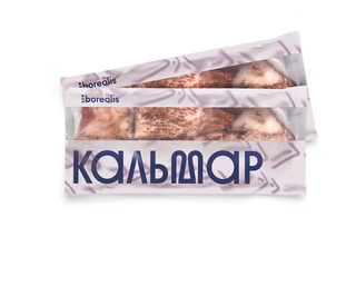 Кальмар тушка командорский не очищ см дпак 650 гр кор1-6 Borealis