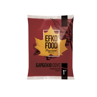 Соус барбекю балк 1кг мдж28% кор1-10 Efko Food special Россия