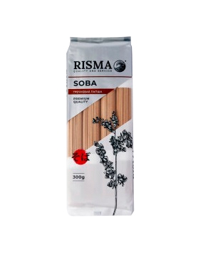 Лапша гречневая соба Risma 300гр кор1-40