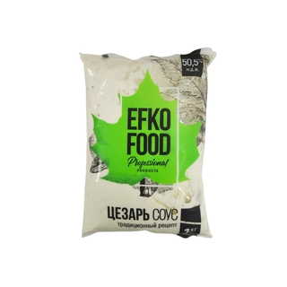 Соус цезарь балк 1кг мдж50,5% кор1-10 Efko Food Professional Россия