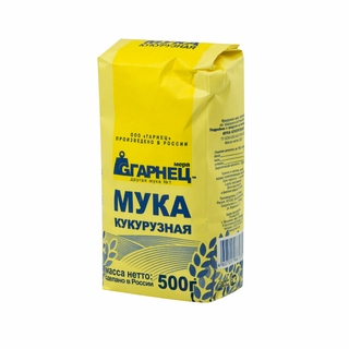 Мука кукурузная 500гр кор1-6 Гарнец