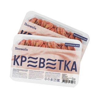 Креветки северная вм р120+ пак 500 гр кор1-8 Borealis