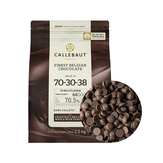 Шоколад горький какао 70.5% 2.5кг кор1-8 Barry Callebaut Бельгия