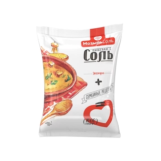 Соль экстра 1кг кор1-20 Мозырьсоль