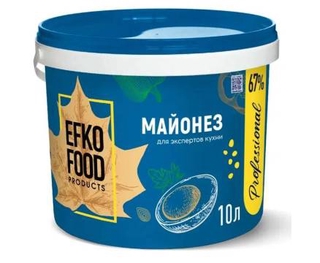 Майонез ж78% 10л Efko Food professional Россия