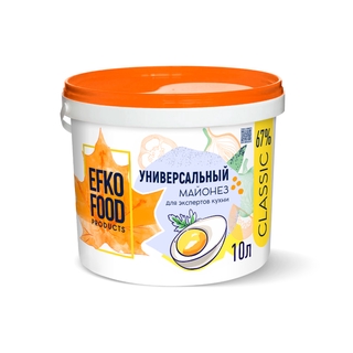 Майонез ж67% универсальный 10л Efko Food classic Россия