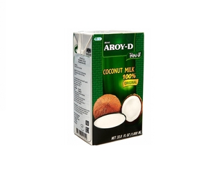 Молоко кокосовое ж17-19% тпак 1 л кор1-12 Aroy-d Тайланд