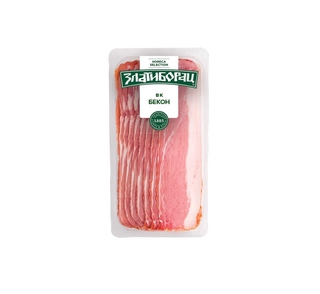 Бекон вк см нарезка 500 гр кор1-12 Златиборац Сербия