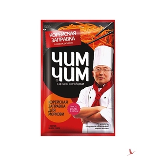 Заправка корейская для моркови 60гр блистер1-12 кор1-48 Чим Чим