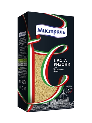 Паста ризонни 450гр кор1-12 Мистраль Россия