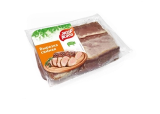 Свинина вырезка бк см кор1-15 инд вес кг Кировский МК