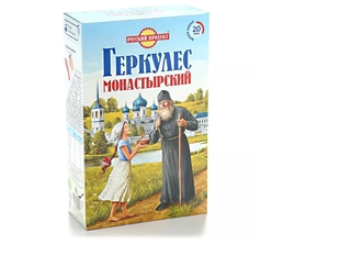Геркулес монастырский 500гр кор1-14 Русский продукт Россия