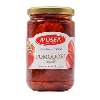 Томаты вяленые в масле стб об1062мл-н900гр-сух550гр кор1-6 Iposea Италия