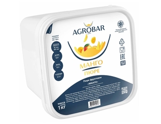 Пюре из манго 1кг кор1-6 Агробар Россия